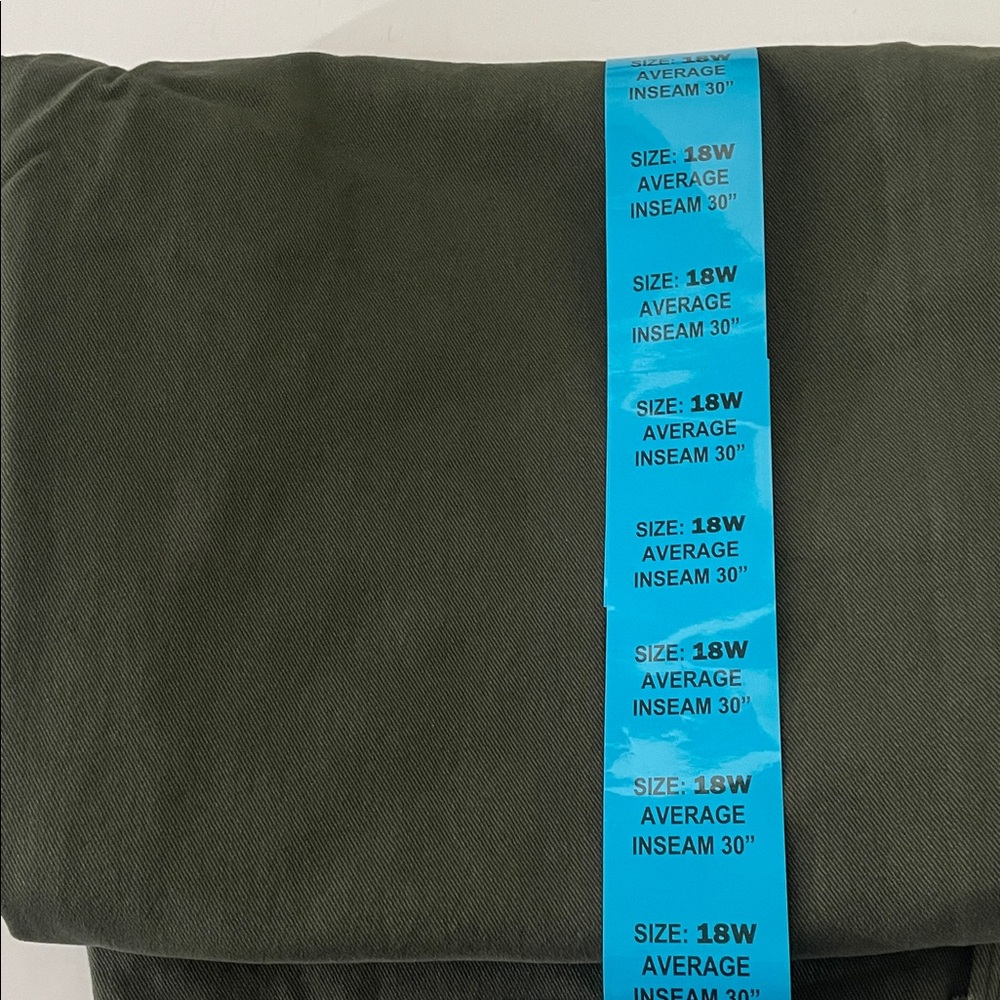Gloria Vanderbilt Women Original Slimming Jean Amanda Size 18W Pine/Glen /Z5 - Picture 5 of 10
